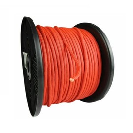 Everbilt 1/8 in. x 500 ft. Red Paracord Spool Tactical Outdoor Parachute Cord, 160 lb. Working Load Limit, Rot Proof and an Ideal Rope for Survival, Camping, Hunting, Emergencies, Boating&General Use