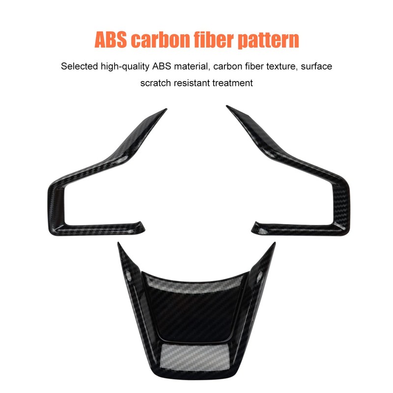 INTGET 4PCS Steering Wheel Stickers for 2018-2022 2023 2024 Subaru