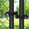 1-5/8'' Chain Link Fence Gate Post Hinge, 2 Pcs Gate