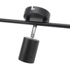 LED Track Light Kit 3 Heads 15.9in Arm 90 Degrees