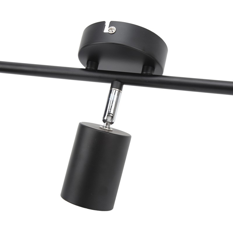 LED Track Light Kit 3 Heads 15.9in Arm 90 Degrees