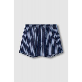JAJU [JAJU] Men's 80s Cotton Trunk Underwear_Dark Navy
