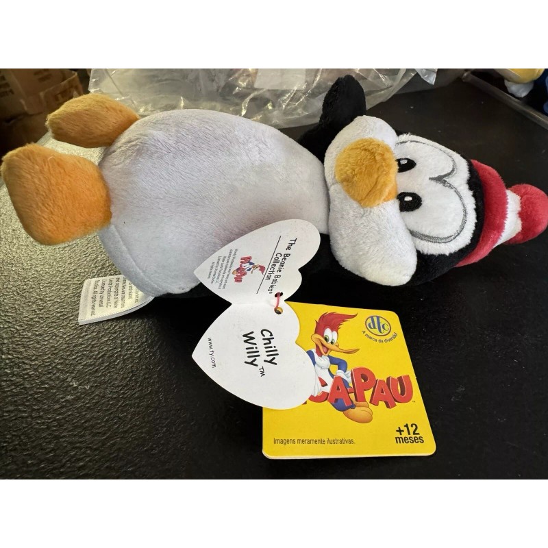Ty Beanie Babies Chilly Willy From Woody Woodpecker Brazil Only