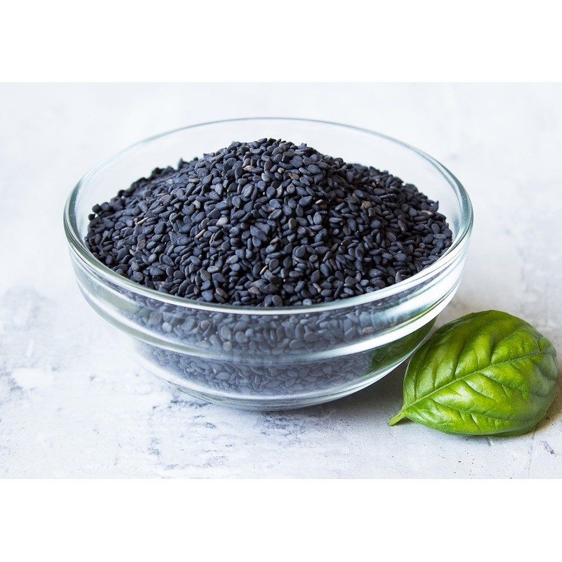 Organic Black Sesame Seeds (Raw, Unhulled, Non-GMO, Kosher, Vegan, Bulk,