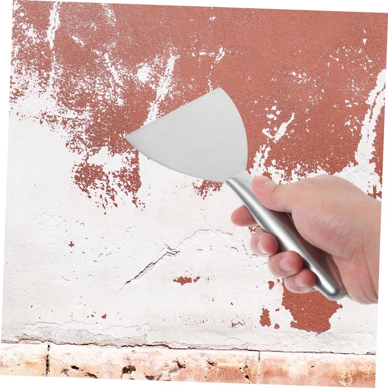 TEHAUX Stainless Steel Scraper Tool Multi Functional Flat Scraper Durable