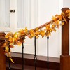 Autumn Garland - 5.8Ft Autumn Decorations Hanging Maple Leaf Garland