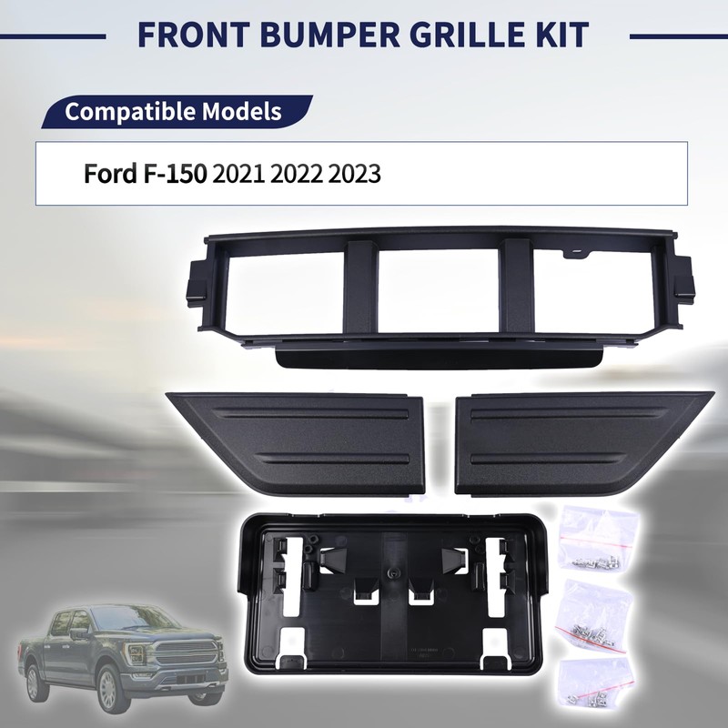 Magimaker Front Bumper Grille W/Front Bumper Guards Pads & License