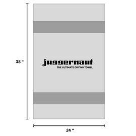 ProFibers Juggernaut 1600 GSM Car Drying Towel, Holds 13 lbs, Extra Large 38x24 Microfiber Drying Towels Car Detailing, Twisted-Loop, Streak/Scratch-Free, 70/30 Blend