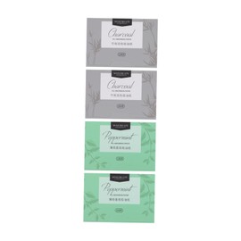 Angoily 4 Cajas papel secante de aceite facial cara de secantes de belleza cara de papel absorbente de aceite papel absorbente de aceite compacto papel absorbente de aceite facial aceitoso
