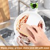 Foribyw 18 Pack Biodegradable Kitchen Sponges, Natural Plant Based Scrub