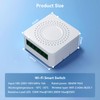 BSEED Smart Switch 4 Pack, WiFi Smart Relay Switch 250V