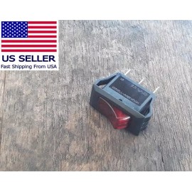 Twin Star  Heater Toggle Switch for Twin Star Fireplaces 33EF010GRA-33E