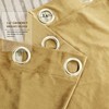 BULBUL Velvet Gold Curtains 108 inch Length- Living Room Blackout