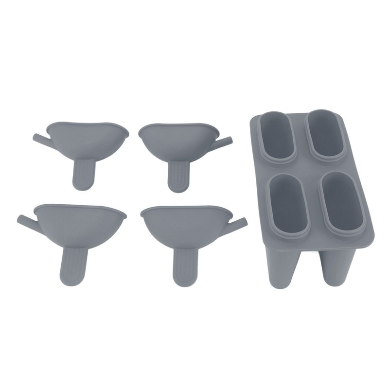 Ice Cream Mold Silicone Practical Portable DIY Ice Pop Maker