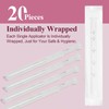 Dizzily 20 Packs Disposable Vaginial Cream Applicators - Fits Suppository,