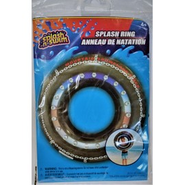 SPLASH-N-SWIM MUD MASTER Tire Pool Swim Ring