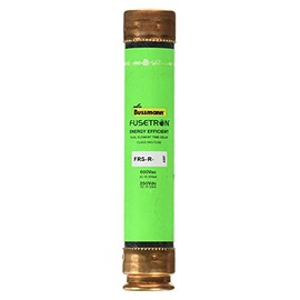 Bussmann FRS-R-60 60 Amp Fusetron Dual Element Time-Delay Current Limiting Class RK5 Fuse, 600V UL Listed by Bussmann