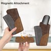 Fintie Eyeglasses Holder - Anti-scratch Premium Vegan Leather Glasses Stand