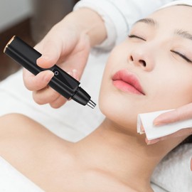 Nose Hair Trimmer - Facial Hair Removal for Women | Facial Cleansing Brush Face Scrubber | Waterproof Nose and Ear Hair Clipper for Men, with 3 Speed Adjustment