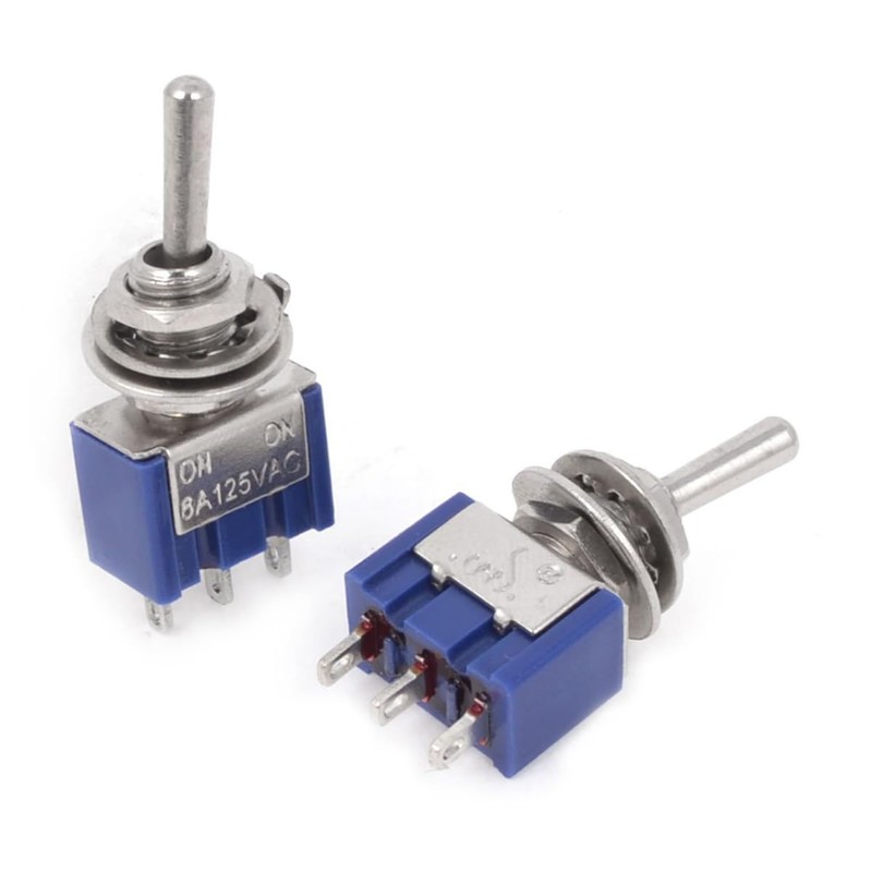 2A 250VAC 5A 120VAC ON/ON SPDT 3 Terminals 2 Position