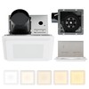 Seveat Bathroom Exhaust Fan with Light – 1000 Lumens, Dimmable,