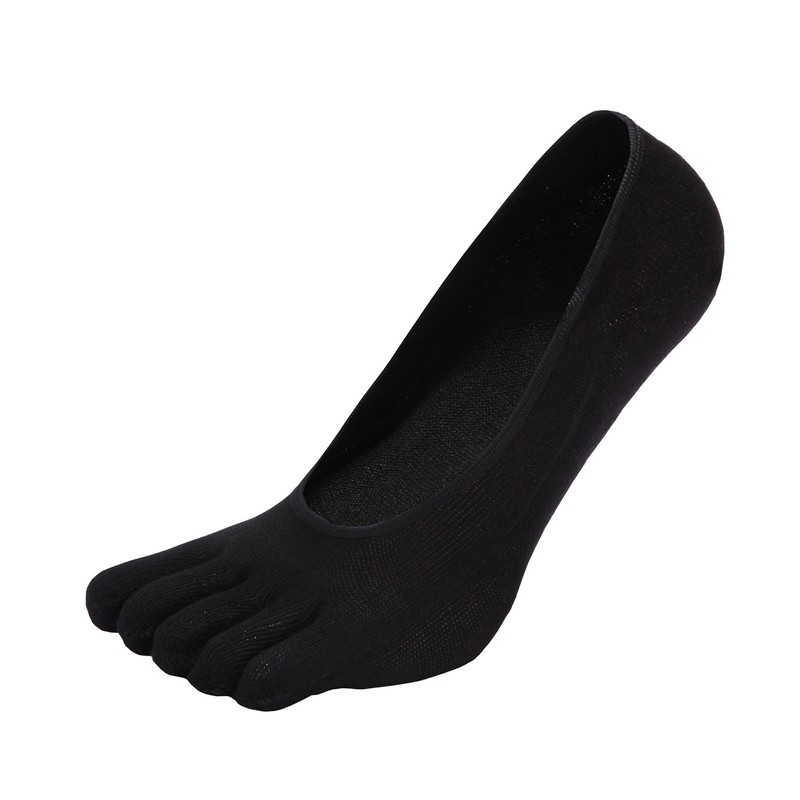 Ladies Womens Low Cut No Show Toe Socks Five Finger