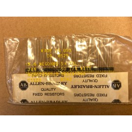 Allen-Bradley 50 NOS Allen Bradley 5.6 meg ohm 1/4 watt 1/4W Carbon Comp Resistors (Qty)