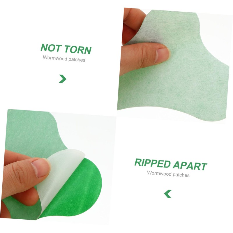 Healeved 24sheets Wormwood Moxibustion Stickers for Herbal Lumbar and Neck