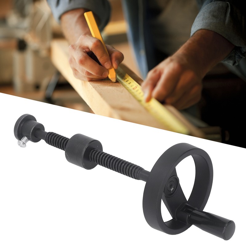 Workbench Vise Screw T16x220MM Self Locking Good Bearing Fixture with