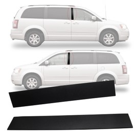 926-446 B Pillar Trim Door Molding for Front Passenger Driver Side Windshield Outer Compatible with 2008-2016 Chrysler Town & Country 2008-2020 Dodge Grand Caravan Replace 5020664AA 5020665AA 926-445
