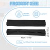 PATIKIL 45 x 11cm Office Chair Armrest Covers 2Pair Black