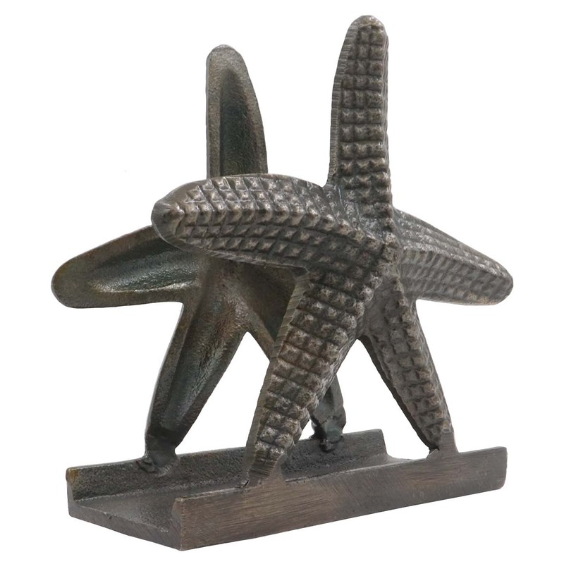 Nautical Starfish Lunch Napkin Holder Antique Brass By The Metal