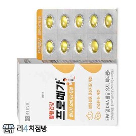 Lee 4 Chijeombbang Promega Altige Omega 3 Dual 520mg x 60 capsules Purified Fish Oil Neutral Lipid RTG / 리4치점빵 프로메가 알티지 오메가3 듀얼 520mg x 60캡슐 정제어유 중성지질 RTG