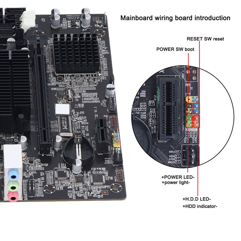 X58 Motherboard 2 DDR3 LGA 1366 Pins Gaming Motherboard Support