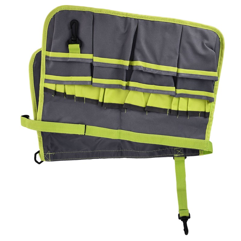 34 Pocket Garden Tool Bucket Bag Color Matching Tool Storage