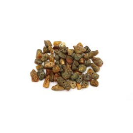 amber-us Raw Baltic Amber with 1.1mm Hole. Amber sizes from 8 to 16mm. Certified Amber Beads. Perfect for Jewellery Making, Stone