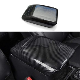 ruihe Carbon Fiber Color Center Console Cover Armrest Trim Fit for Ford Explorer 2020 2021 2022 2023