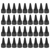 PATIKIL 18/410 Twist Bottle Caps, 36Pcs Plastic Ribbed Edge Squeeze