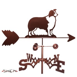 SWEN Products Hand Made Border Collie Dog Garden Stake Weathervane ~New~