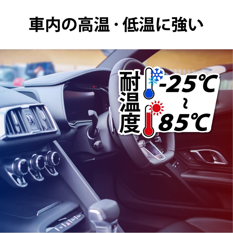 Elecom MicroSD 64GB SDXC Dash Cam Heavy Duty Class 10
