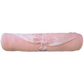 Kissy Kissy Baby Dots Blanket-Pink with White Dots-One Size