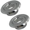 2cm Hole Dia Fire Sprinkler Head Escutcheon Cover Plate Chrome