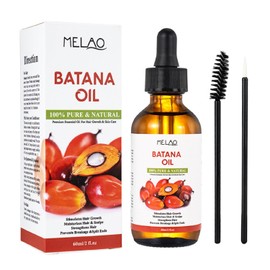 Cold-Pressed Batana Oil (60ml) – Hair Growth Serum, Scalp Treatment & Nourishing Oil for Dry, Damaged Hair – Natural, Organic, Chemical-Free