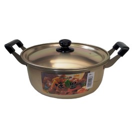 Maekawa Metal Industry Large Pot (Misato Pot) 26 cm