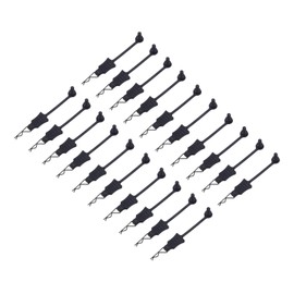 DMiotech 20Pcs Body Clips Pins with Pull Tabs, Black Universal RC Cars Parts Shell Replacement Parts for 1/24 1/28 1/36 Scale RC Car