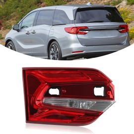 YEQSHNG Inner Tail Light Assembly Compatible With 2018-2020 Honda Odyssey Rear Lamp Driver Side Replacement HO2802117 34155THRA01