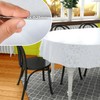 Oilcloth Tablecloth Washable Wax Tablecloth Plastic Tablecloths Smooth Oval 140