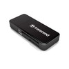 Transcend RDF5 Card Reader with External USB Connector, blk