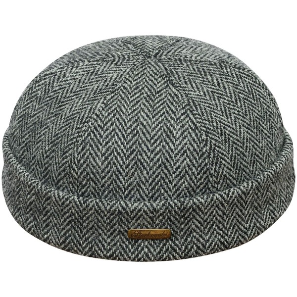 Sterkowski Docker Leon Beanie Harris Tweed 59 cm Herringbone