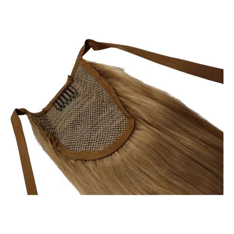 Remy Glamm Ponytail Coleta Postiza100% Natural Humano 22in Rubio Dorado
